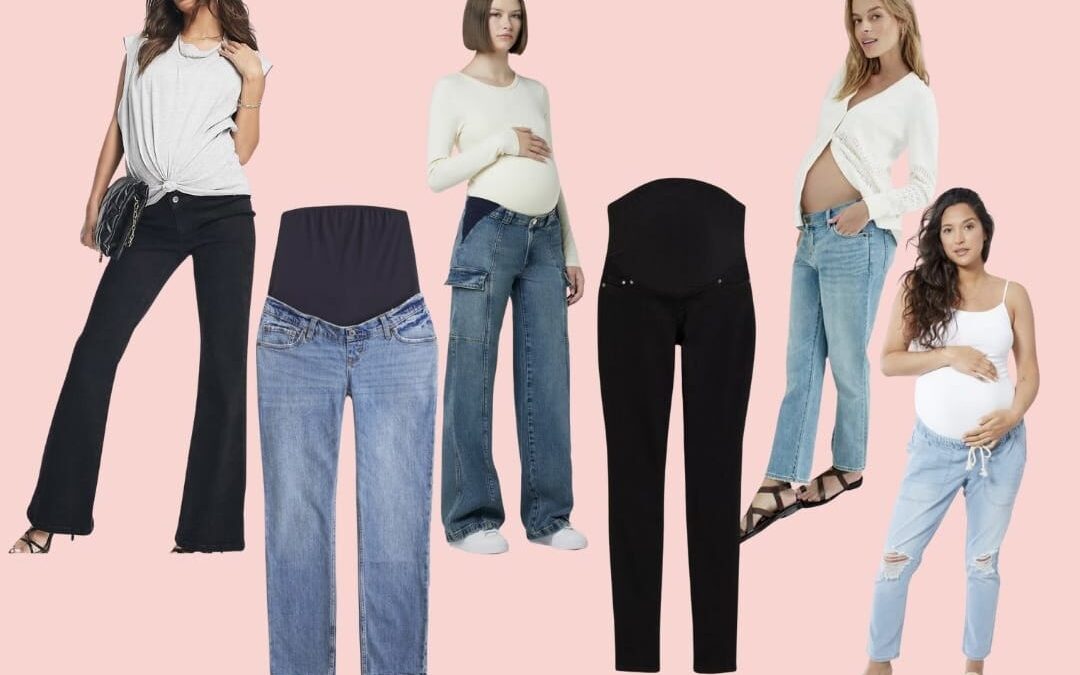 6 Pairs of Maternity Jeans to Complete Any Outfit