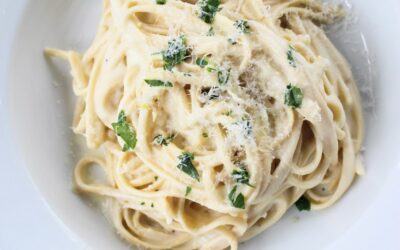 Weeknight Meal — Healthy Cauliflower Alfredo Pasta Recipe