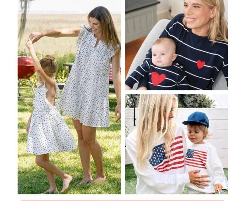 Mommy & Me Matching Stars  & Stripes