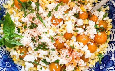 Healthy Summer Recipe — Crispy Cod with Summer Corn Salad