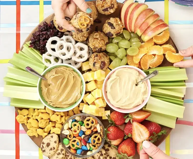 Easy After School Snack Board from The BakerMama