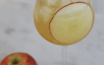 Fall Cocktail Idea — Apple Cider Spritz