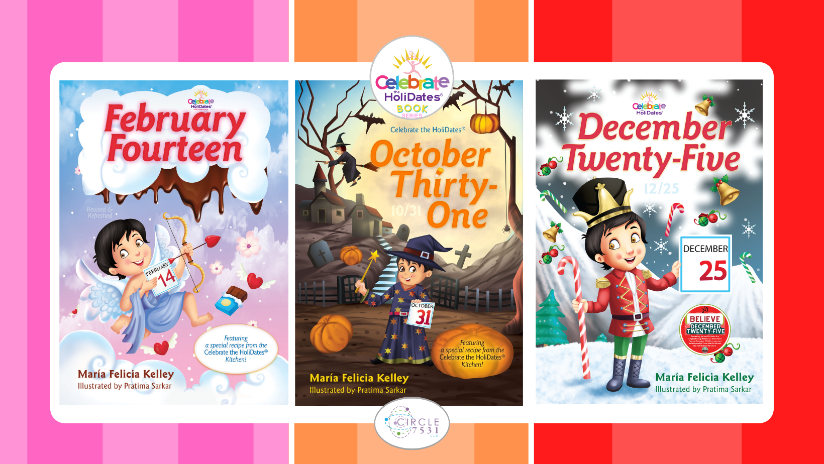 Book series covers FEB - OCT - DEC_2024 - 2026