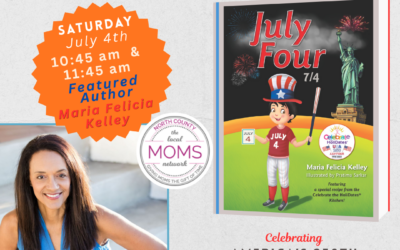 Kids’ Day “July Four: 7/4” Reading at Cardiff Farmers Market with TNCM Founder & Author, Maria Felicia Kelley